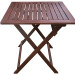 EASY Τραπέζι Πτυσσόμενο Ξύλο Acacia 60x60 H.70cm