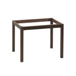 ΚΑΦΕΝΕΙΟΥ Βάση Τραπεζιού Οξιά Λυόμενη για Επιφάνεια 70x110cm Βαφή Εμποτισμού Καρυδί 59x99x73cm