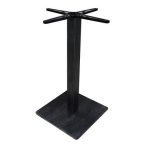 PRATO Βάση Τραπεζιού 40x40cm H.72cm Μέταλλο Βαφή Antique Grey / 11,85kg 40x40x72cm