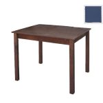 Ταβέρνας Τραπέζι Λυόμενο Οξιά - Κόντρα Πλακέ, Βαφή Εμποτισμού Ανιλίνη Μπλε 80x120x75cm