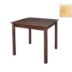 Ταβέρνας Τραπέζι Λυόμενο Οξιά - Κόντρα Πλακέ, Άβαφο 80x80x75cm