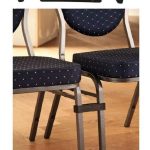 HILTON Σύνδεσμος ένωσης Καρεκλών, Πλαστικό σε χρώμα Μαύρο