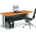 BASIC Γραφείο Απόχρωση Dark Grey - Cherry 180x80x75cm