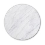 Επιφάνεια Μάρμαρο, Στρογγυλή Άσπρο Φ70cm