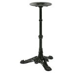 ΠΑΡΑΔΟΣΙΑΚΟ Πόδι Τραπεζιού 3-Νυχο Μαντέμι Μαύρο / 8,90 Kg 42x42x71cm