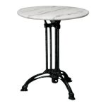 EKO Τραπέζι Τρίνυχο Μαντέμι, Μάρμαρο Φ70 H.74cm