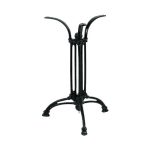 ΤΡΙΝΥΧΟ Πόδι Τραπεζιού Μαντέμι Μαύρο (10,2 kg) 49x49x71cm