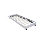 ΥΠΟΣΤΡΩΜΑ WILTON K/D PU Άσπρο 97x211x29 (Στρώμα 90x200)cm