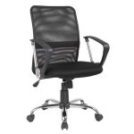 BF2009 Πολυθρόνα Γραφείου Mesh Μαύρο 58x60x91/101cm