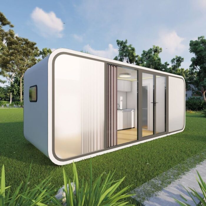 APPLE Cabin Capsule house 13m2, με 1 υπνοδωμάτιο - Image 1