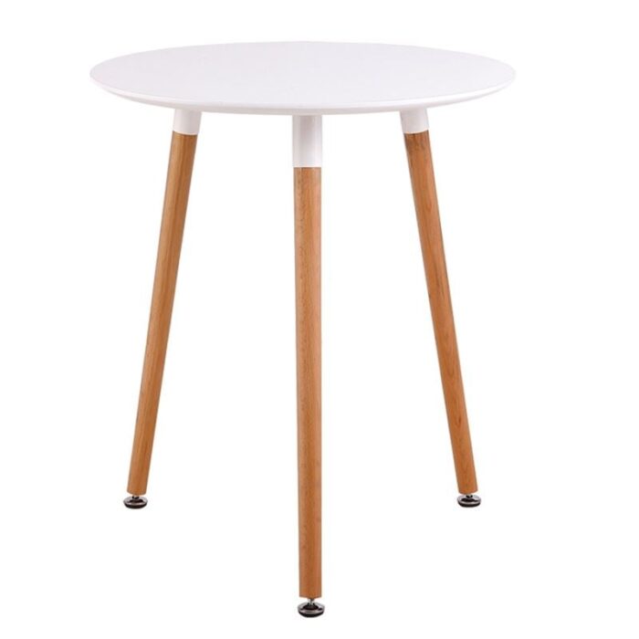ART Τραπέζι Άσπρο MDF Φ60 H.70cm - Image 1
