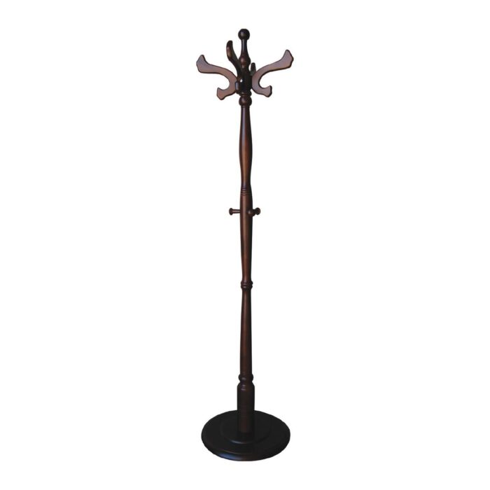 CAROL Καλόγερος Ξύλο Καρυδί Φ40 H.180cm - Image 2