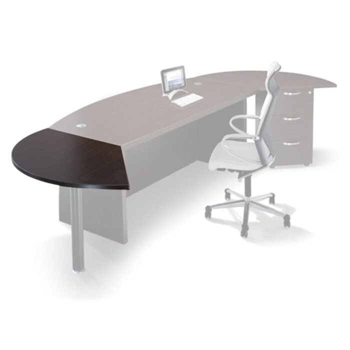 EXECUTIVE QX1800 Επιφάνεια Επέκτασης - Απόχρωση Wenge 130x70cm - Image 2