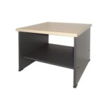 Τραπεζάκι Επισκέπτη Απόχρωση Dark Grey - Beech 60x60x45cm - Image 2