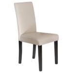 MALEVA-L Καρέκλα PU Ivory - Wenge 42x56x93cm - Image 2