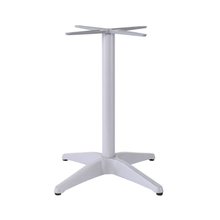 FACTORY Βάση Τραπεζιού Αλουμίνιο Απόχρωση Silver (2,35kg) 66x66cm H.69cm - Image 2
