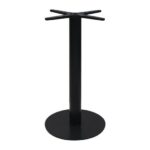 PRATO Βάση Τραπεζιού Μέταλλο Βαφή Μαύρο / 9,90 Kg Φ40cm H.72cm