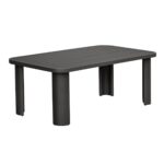 BOSTON Dining Set Τραπεζαρία Κήπου Βεράντας: Τραπέζι + 6 Πολυθρόνες Alu Ανθρακί - Μπεζ Table200x100x75-Chair:54x56x66 - Image 4