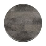 Contract Sliq Sandy Supreme Επιφάνεια Τραπεζιού τ.Werzalit Απόχρωση Toscano Φ60cm/18mm - Image 2