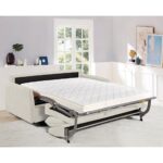 LESTER Καναπές - Κρεβάτι, Ύφασμα Μπεζ 180x98x89  Κρεβάτι:145x190cm - Image 3